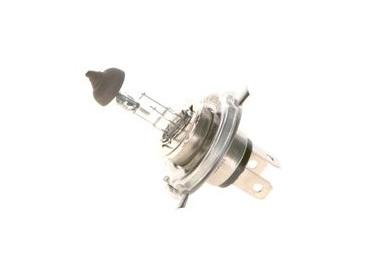 Bec auto BOSCH Pure Light H4 12V 60/55W, P43t, pentru faza lungă, cod 1987301001